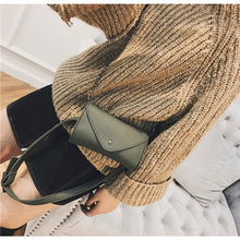 Load image into Gallery viewer, Miyahouse Trendy Waist Bags Classic Female Belt Pack For Women Mini Shoulder Bags PU Leather Simple Chain Belt Bags