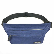 Load image into Gallery viewer, TINYAT Men Male Waist Bag Pack Grey Casual Functional belt bag Large Belt Pouch Phone Money Belt bag Fanny Travel Hip