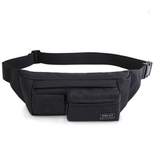 Load image into Gallery viewer, TINYAT Belt bag Men Women Waist bag pack Travel Phone Belt Pouch Multifunctional Fanny bag pack 4 pockets Canvas Casual Hip Bag