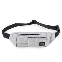 Load image into Gallery viewer, TINYAT Belt bag Men Women Waist bag pack Travel Phone Belt Pouch Multifunctional Fanny bag pack 4 pockets Canvas Casual Hip Bag