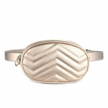 Load image into Gallery viewer, 2019 New Bags for Women Pack Waist Bag Women Round Belt Bag Luxury Brand Leather Chest Handbag Beige New Fashion High Quality