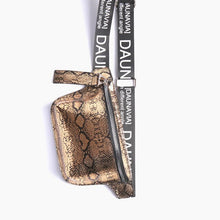 Load image into Gallery viewer, DAUNAVIA Waist Pack Serpentin Waist Bag Lady Fashion Designer Belt Chest package Mini Diagonal Women's Bag Luxury Belt package