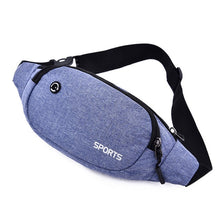 Load image into Gallery viewer, AIREEBAY Nylon Waist Pack Men Women Fashion Multifunction Fanny Pack Bum Bags Hip Money Belt Travel For Mobile Phone Bag Unisex