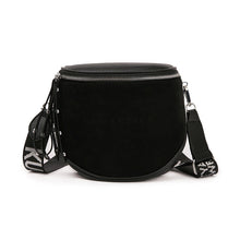 Load image into Gallery viewer, DAUNAVIA Shoulder Bag Cross Body Bag For Women Messemger Bags Pu Leather Designer Fashion Leisure Brand Lady Semicircle Saddle