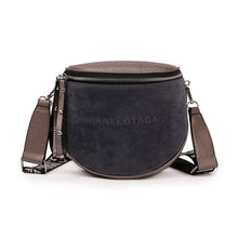 Load image into Gallery viewer, DAUNAVIA Shoulder Bag Cross Body Bag For Women Messemger Bags Pu Leather Designer Fashion Leisure Brand Lady Semicircle Saddle