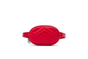 Women's Elliptical Fanny Pack Velvet PU Leather Belt Bags Mini Waist Packs GG Belt Bag Waist Customized Logo Supported